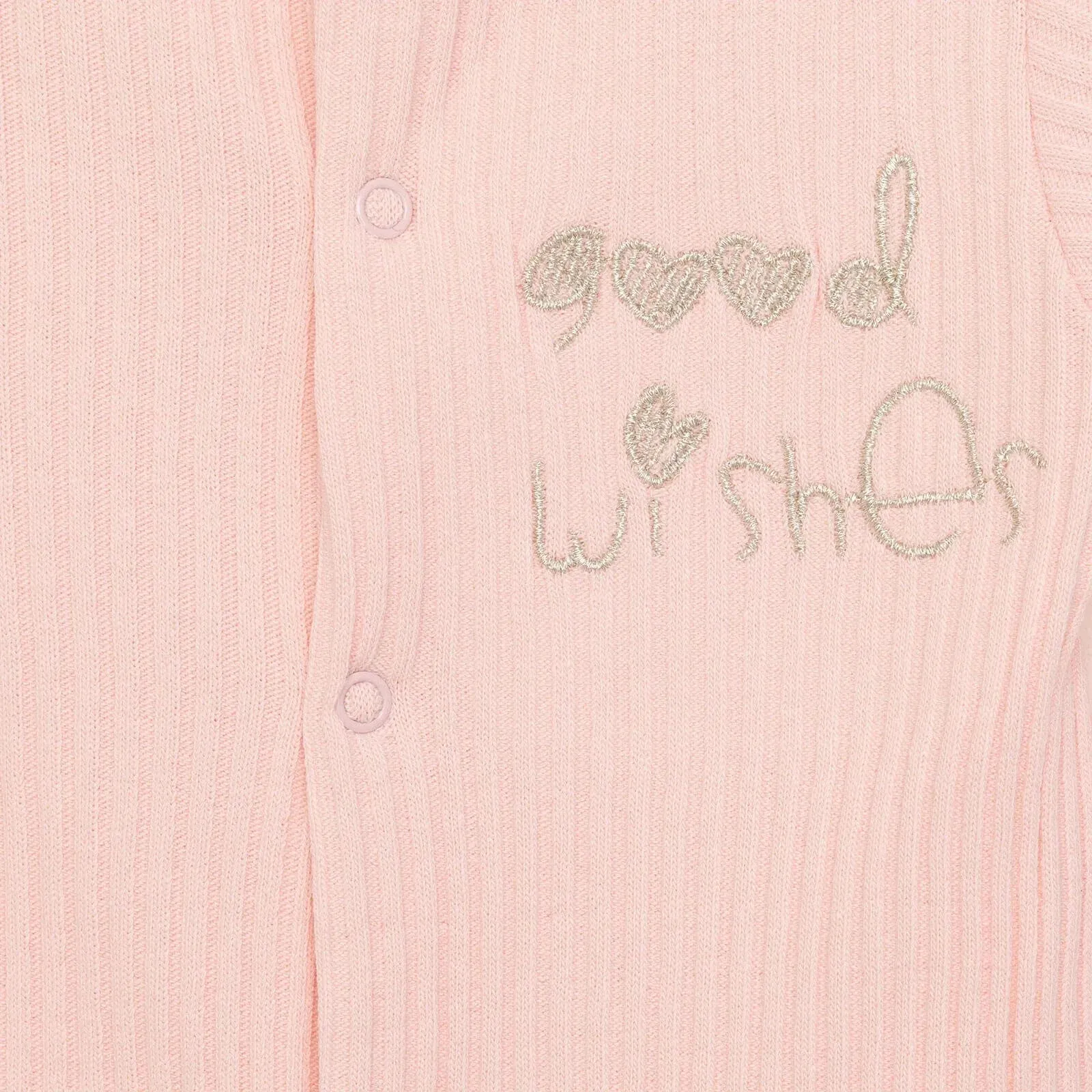 Bebetto Newborn Good Wishes Jumpsuit - Pink