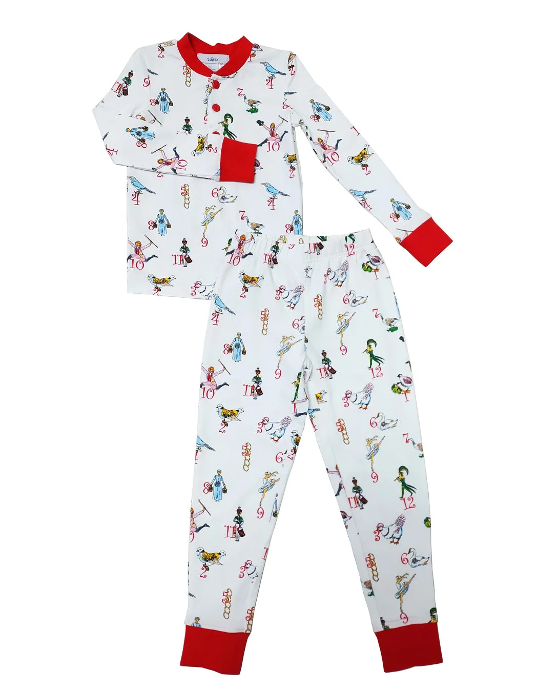 Boy's "Days of Christmas" Pajama Set