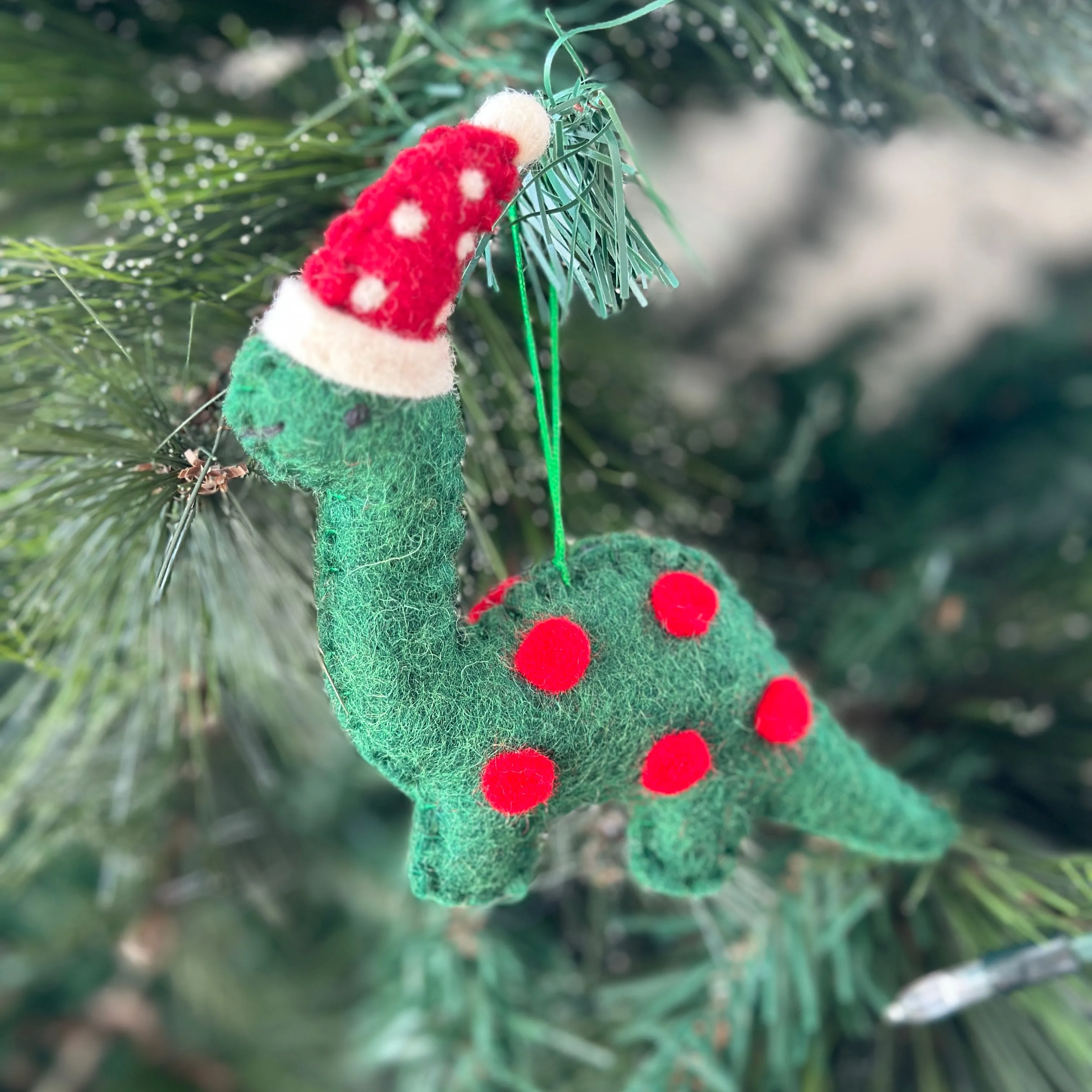 Brachiosaurus Christmas Dinosaur