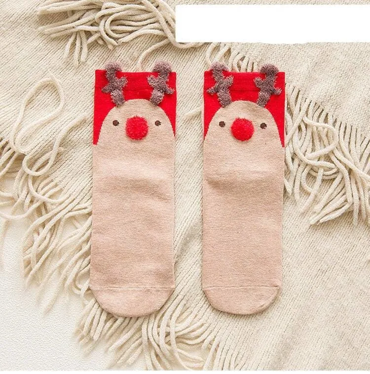Christmas Santa Socks