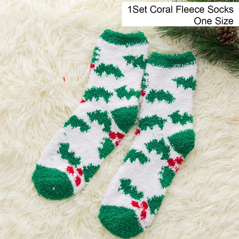 Christmas Socks Christmas Decoration For Home  Merry Christmas Ornament Xmas Gifts Noel Navidad Natal Happy New Year