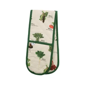 Dexam RHS Benary Vegetables Double Oven Gloves - Stone