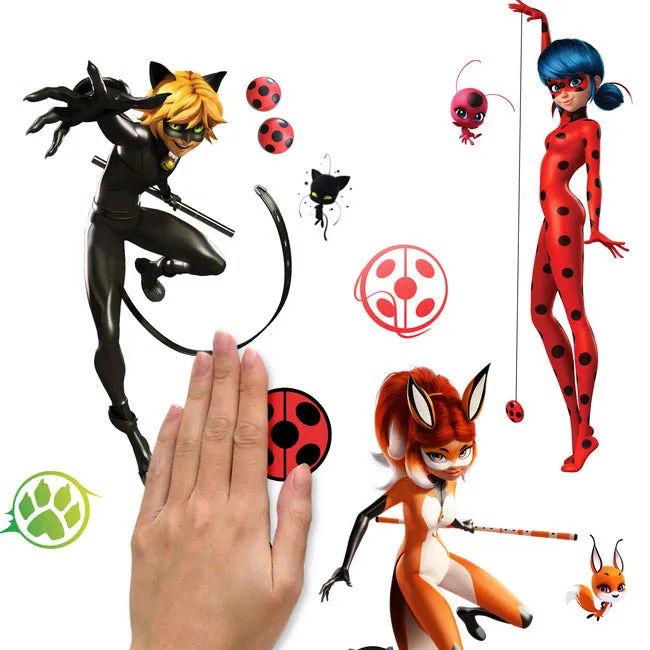 Miraculous: Tales Of Ladybug And Cat Noir Peel & Stick Wall Decals
