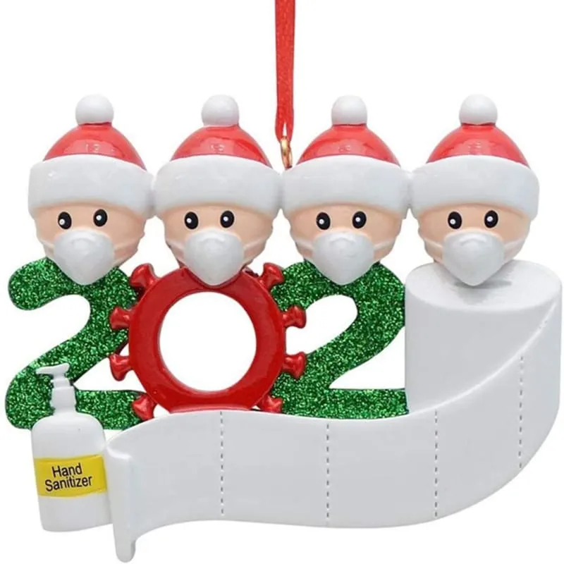 Personalized Family Christmas Tree Ornament
