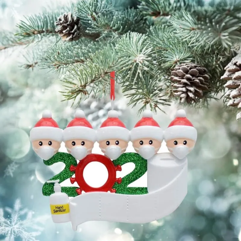 Personalized Family Christmas Tree Ornament
