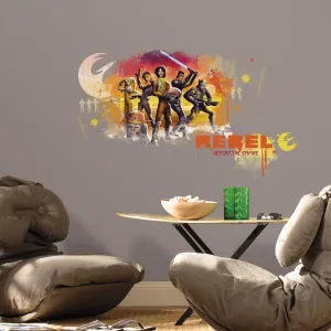 Star Wars Rebels Watercolor Giant Wall Decals